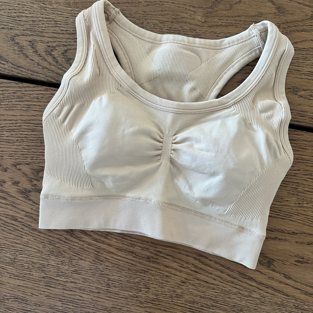 Adidas nude sports bra
